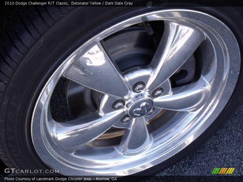 Detonator Yellow / Dark Slate Gray 2010 Dodge Challenger R/T Classic