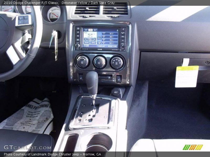 Detonator Yellow / Dark Slate Gray 2010 Dodge Challenger R/T Classic