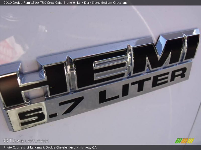 Stone White / Dark Slate/Medium Graystone 2010 Dodge Ram 1500 TRX Crew Cab