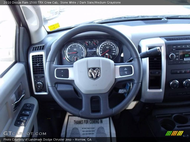 Stone White / Dark Slate/Medium Graystone 2010 Dodge Ram 1500 TRX Crew Cab