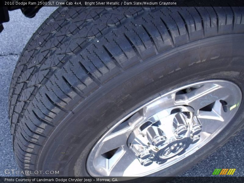 Bright Silver Metallic / Dark Slate/Medium Graystone 2010 Dodge Ram 2500 SLT Crew Cab 4x4
