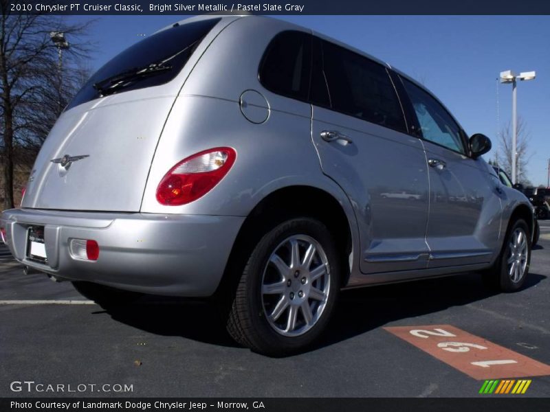 Bright Silver Metallic / Pastel Slate Gray 2010 Chrysler PT Cruiser Classic