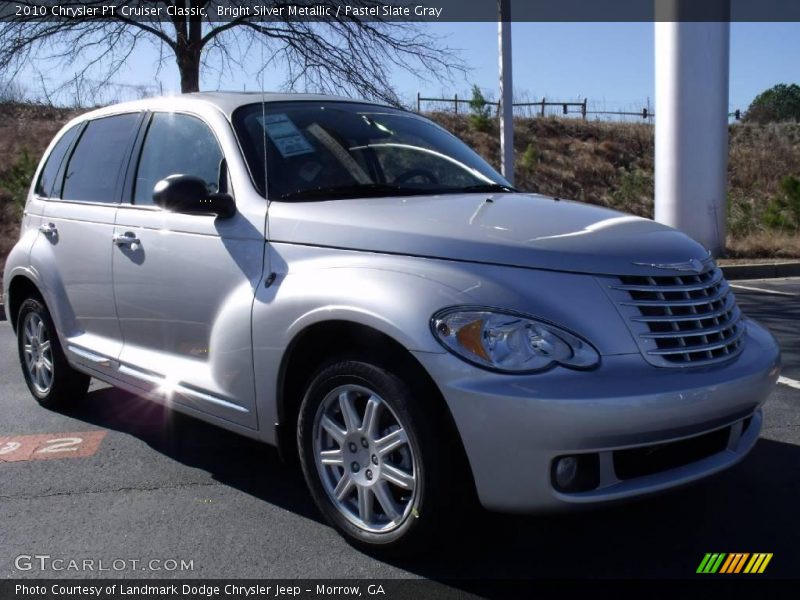 Bright Silver Metallic / Pastel Slate Gray 2010 Chrysler PT Cruiser Classic