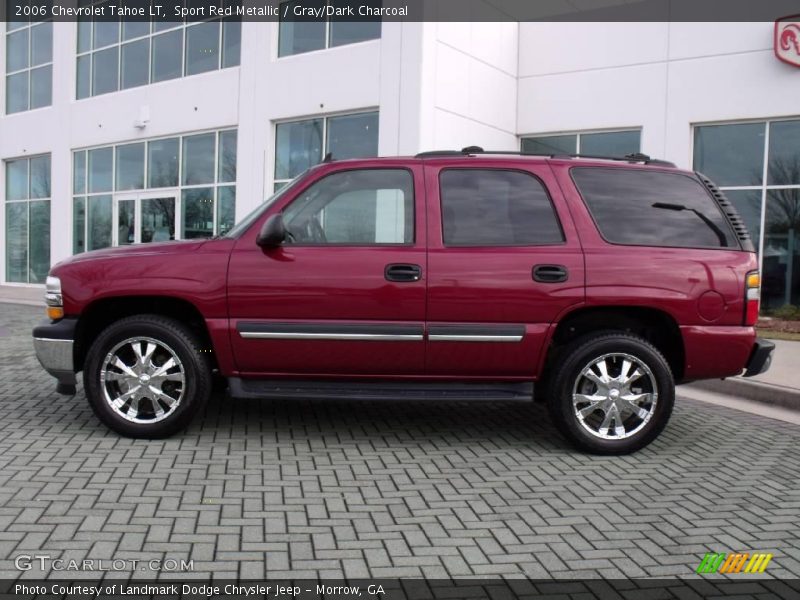 Sport Red Metallic / Gray/Dark Charcoal 2006 Chevrolet Tahoe LT