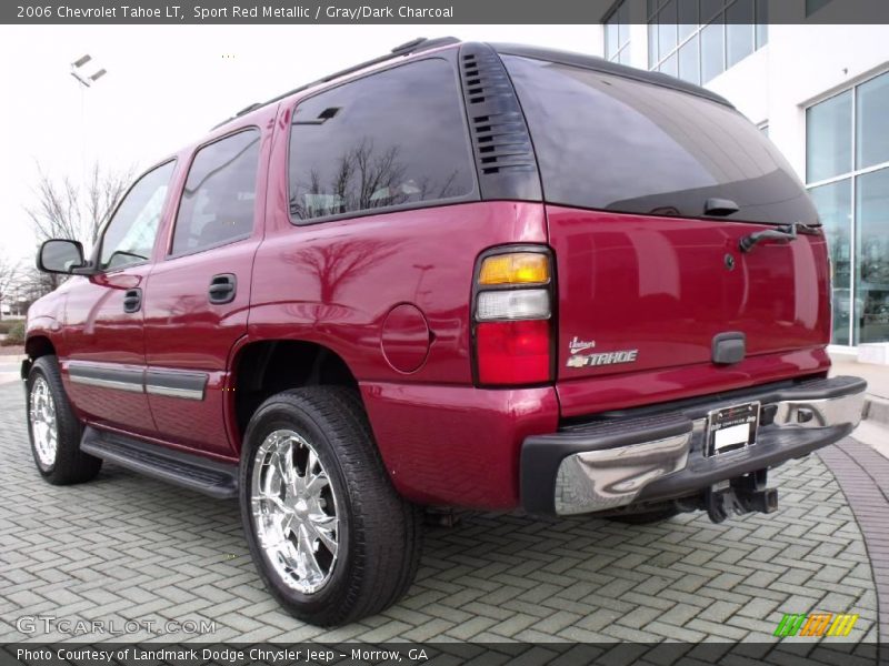 Sport Red Metallic / Gray/Dark Charcoal 2006 Chevrolet Tahoe LT
