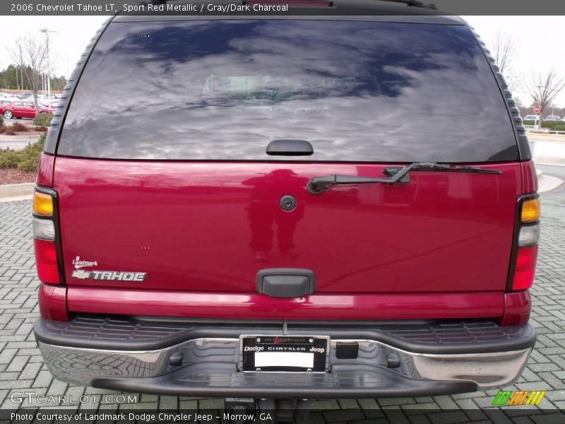 Sport Red Metallic / Gray/Dark Charcoal 2006 Chevrolet Tahoe LT