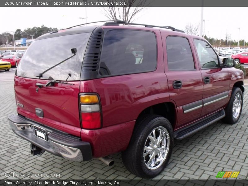 Sport Red Metallic / Gray/Dark Charcoal 2006 Chevrolet Tahoe LT
