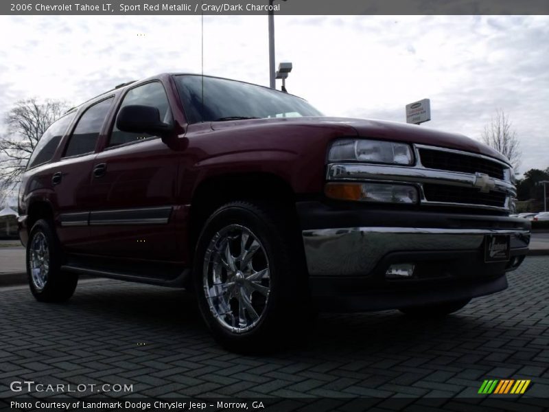 Sport Red Metallic / Gray/Dark Charcoal 2006 Chevrolet Tahoe LT