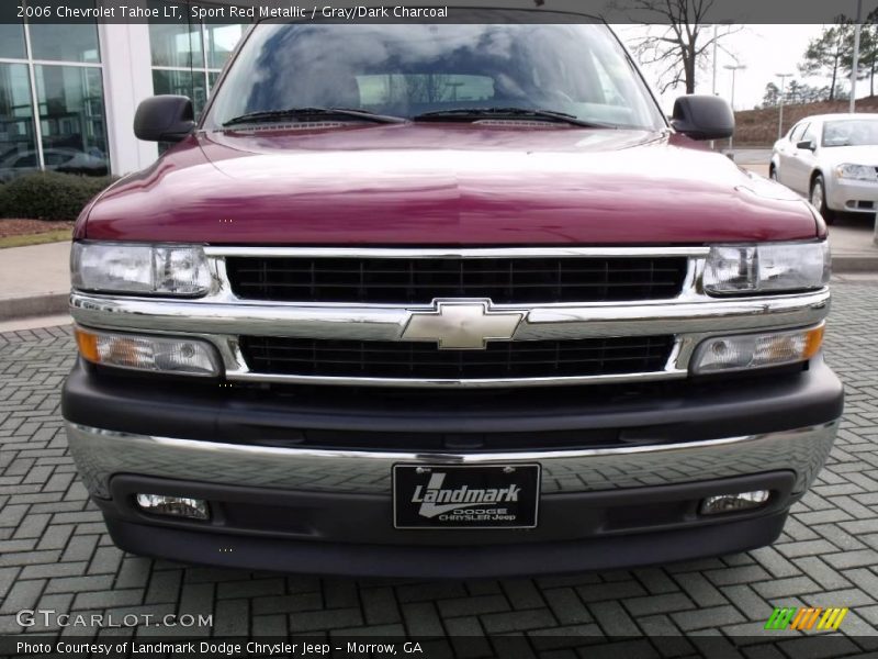 Sport Red Metallic / Gray/Dark Charcoal 2006 Chevrolet Tahoe LT