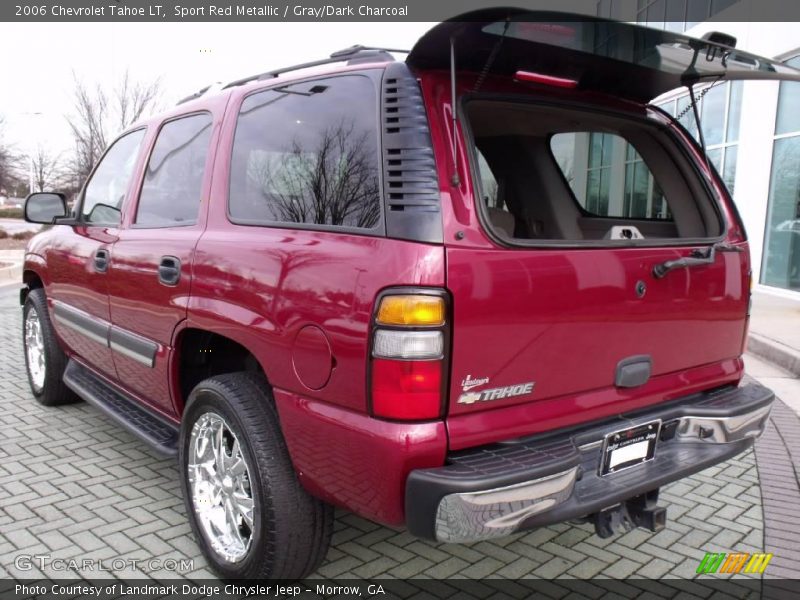Sport Red Metallic / Gray/Dark Charcoal 2006 Chevrolet Tahoe LT