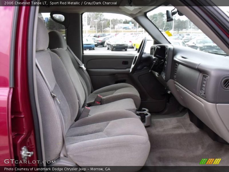 Sport Red Metallic / Gray/Dark Charcoal 2006 Chevrolet Tahoe LT