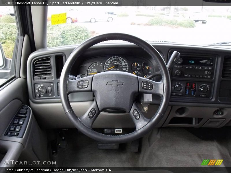 Sport Red Metallic / Gray/Dark Charcoal 2006 Chevrolet Tahoe LT