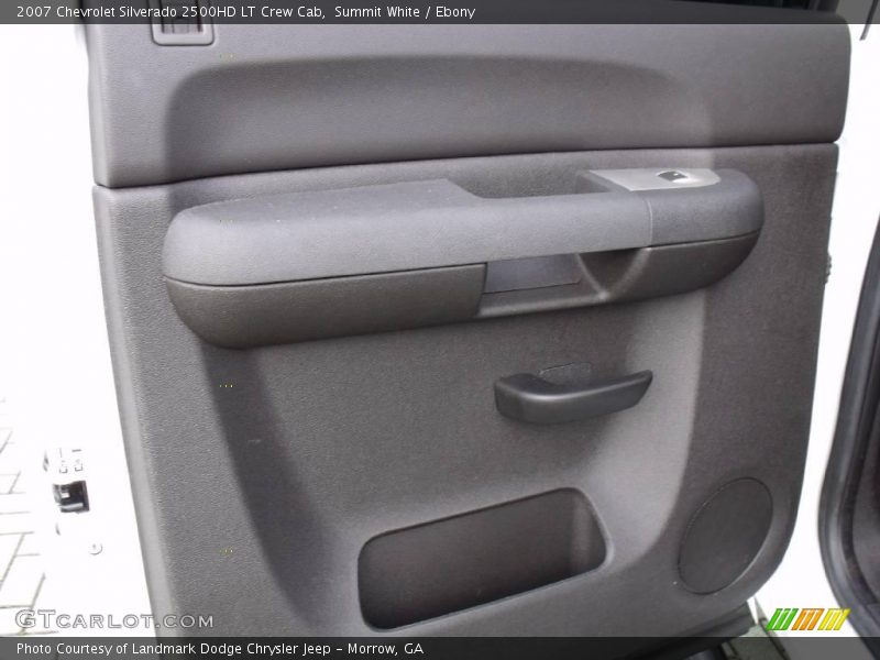 Summit White / Ebony 2007 Chevrolet Silverado 2500HD LT Crew Cab
