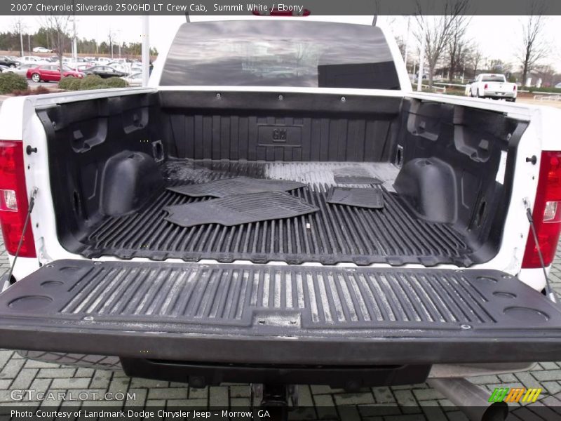 Summit White / Ebony 2007 Chevrolet Silverado 2500HD LT Crew Cab