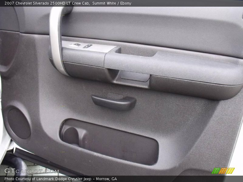 Summit White / Ebony 2007 Chevrolet Silverado 2500HD LT Crew Cab