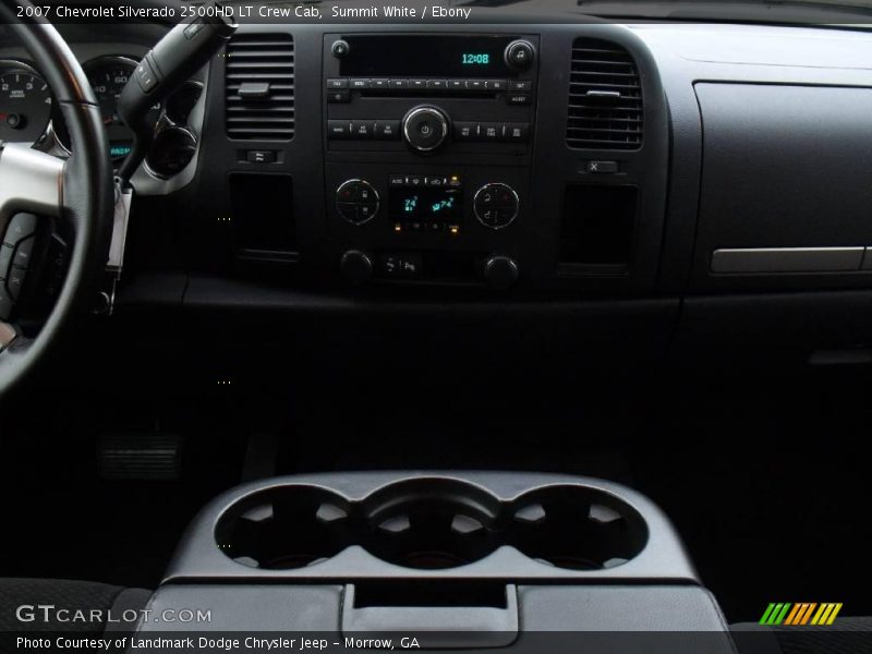 Summit White / Ebony 2007 Chevrolet Silverado 2500HD LT Crew Cab