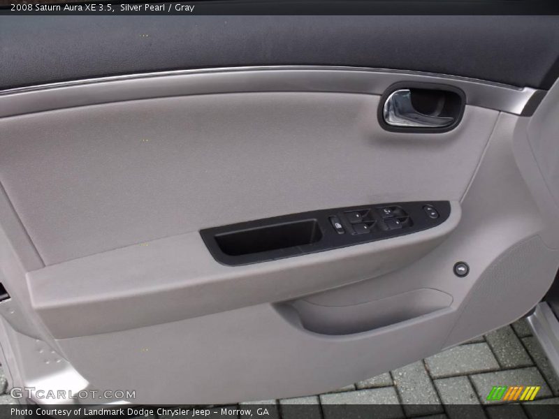 Silver Pearl / Gray 2008 Saturn Aura XE 3.5