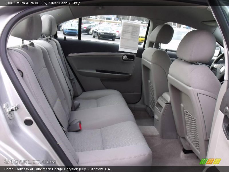 Silver Pearl / Gray 2008 Saturn Aura XE 3.5