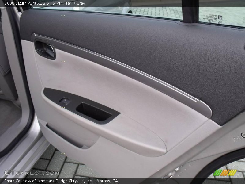 Silver Pearl / Gray 2008 Saturn Aura XE 3.5
