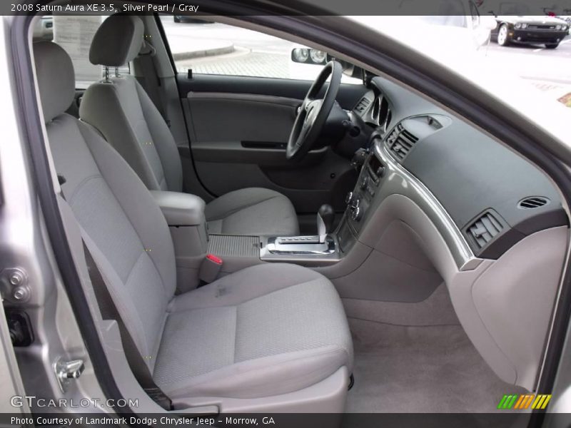 Silver Pearl / Gray 2008 Saturn Aura XE 3.5