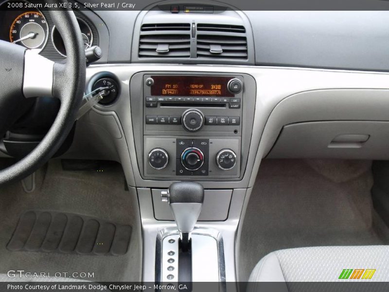 Silver Pearl / Gray 2008 Saturn Aura XE 3.5