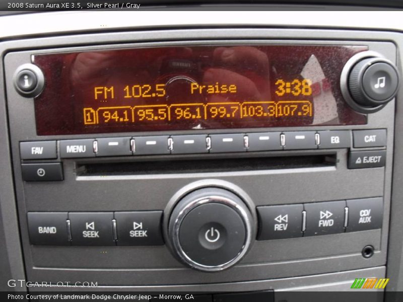 Silver Pearl / Gray 2008 Saturn Aura XE 3.5