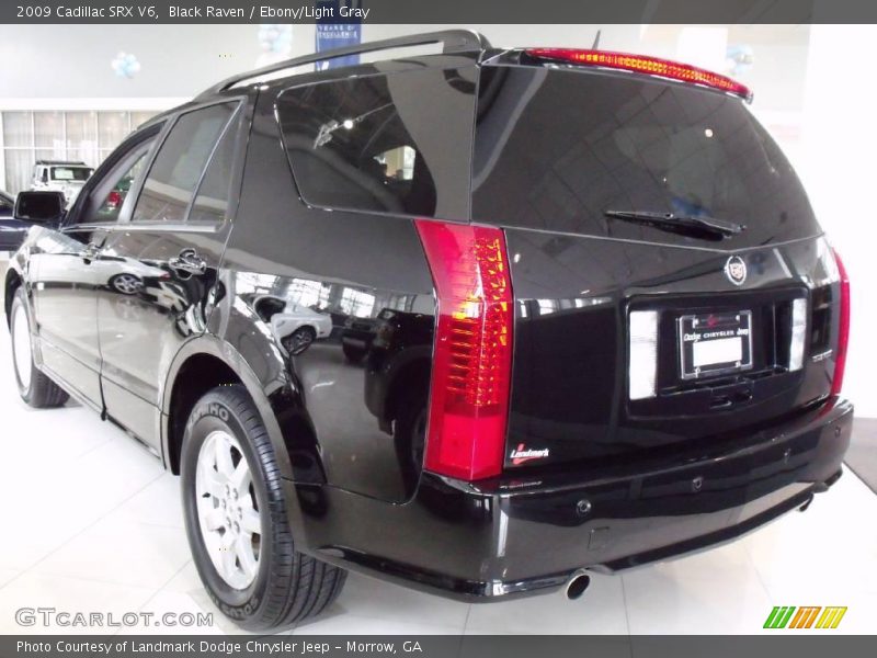 Black Raven / Ebony/Light Gray 2009 Cadillac SRX V6