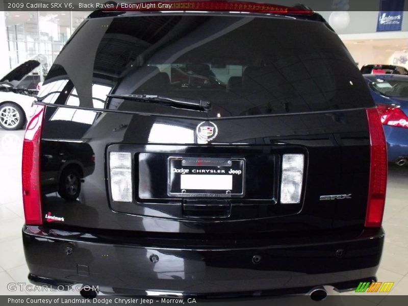 Black Raven / Ebony/Light Gray 2009 Cadillac SRX V6
