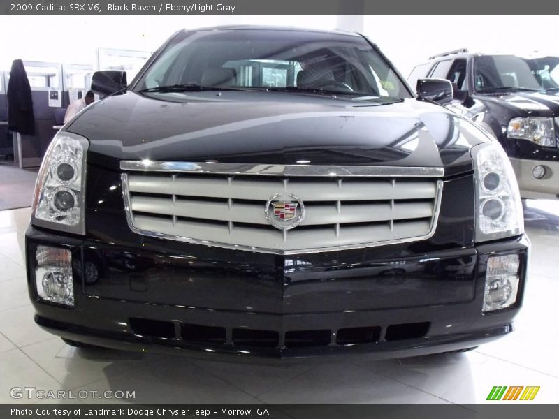 Black Raven / Ebony/Light Gray 2009 Cadillac SRX V6