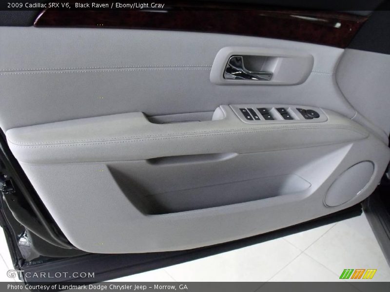 Black Raven / Ebony/Light Gray 2009 Cadillac SRX V6