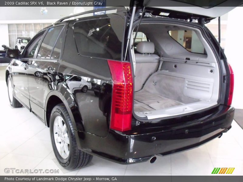 Black Raven / Ebony/Light Gray 2009 Cadillac SRX V6
