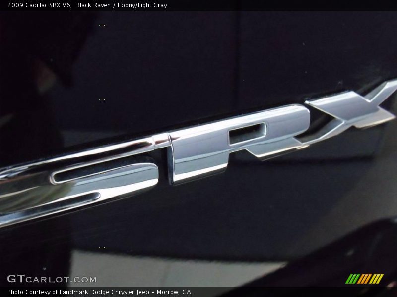 Black Raven / Ebony/Light Gray 2009 Cadillac SRX V6