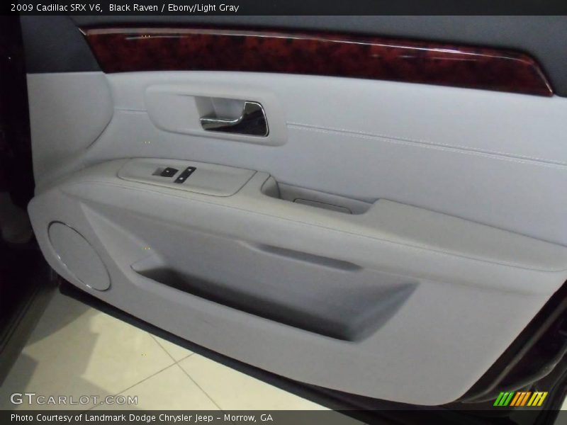 Black Raven / Ebony/Light Gray 2009 Cadillac SRX V6