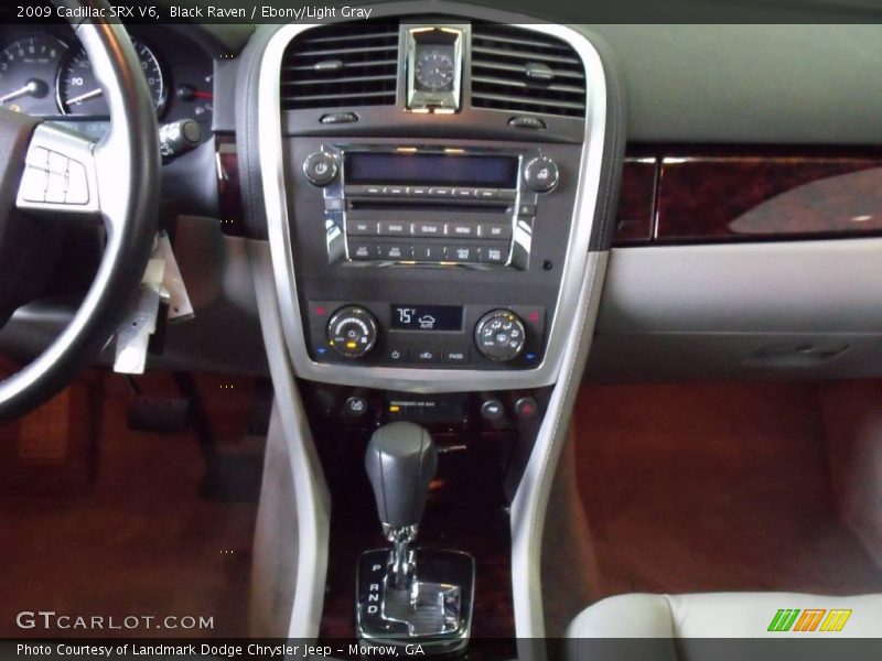 Black Raven / Ebony/Light Gray 2009 Cadillac SRX V6