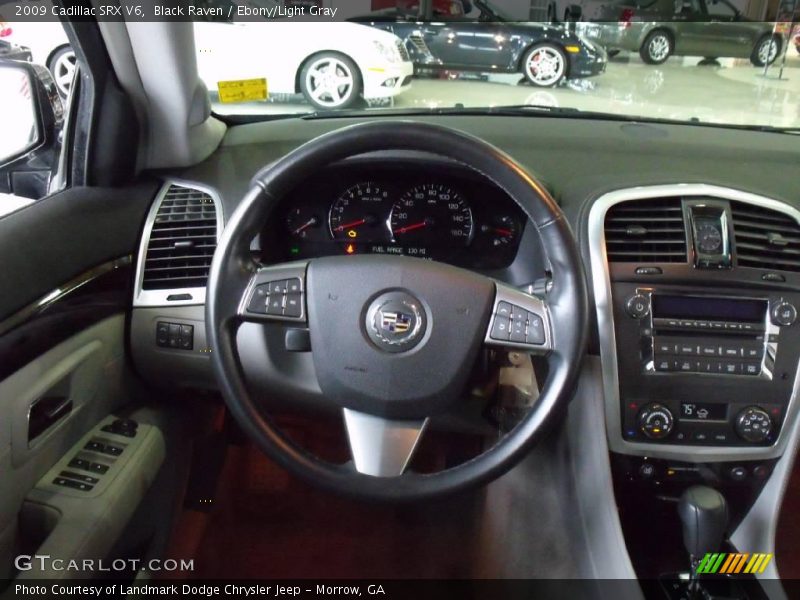 Black Raven / Ebony/Light Gray 2009 Cadillac SRX V6