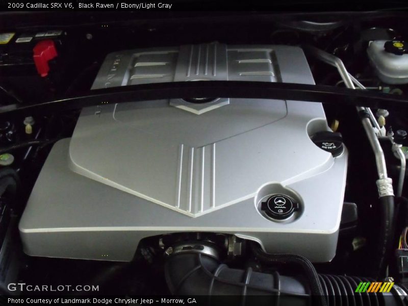 Black Raven / Ebony/Light Gray 2009 Cadillac SRX V6