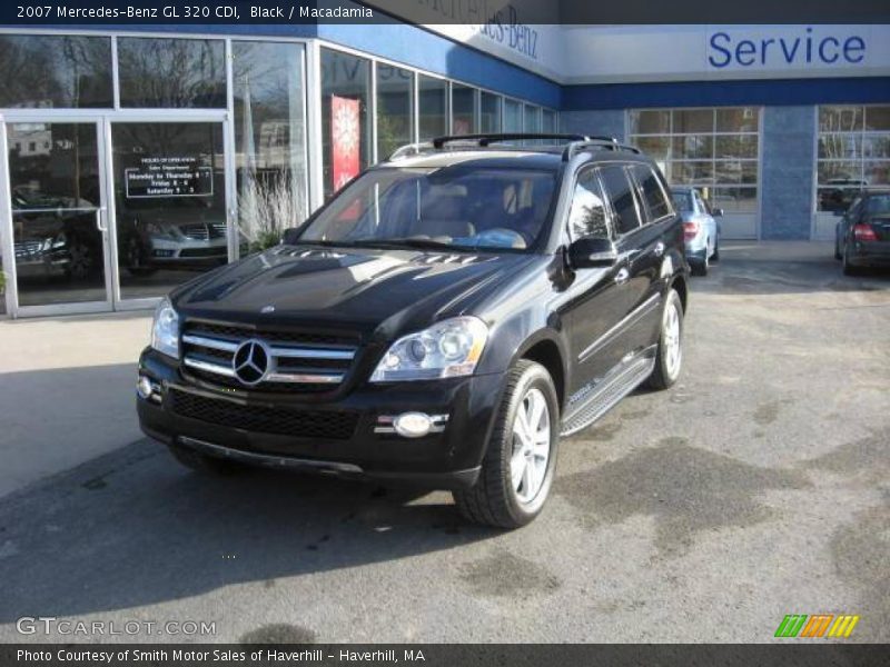 Black / Macadamia 2007 Mercedes-Benz GL 320 CDI