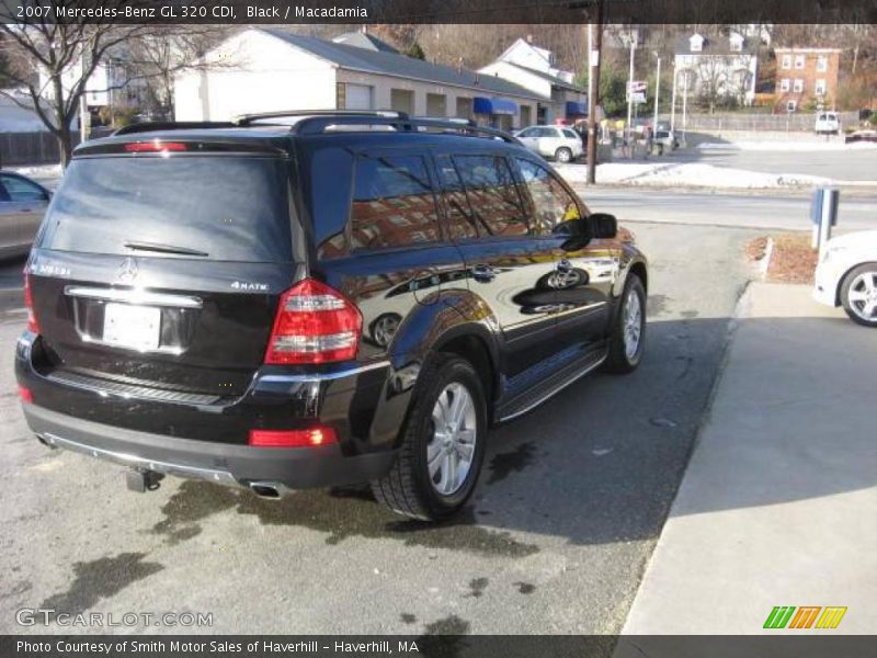 Black / Macadamia 2007 Mercedes-Benz GL 320 CDI