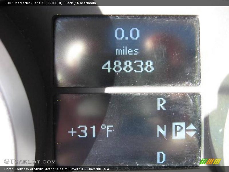 Black / Macadamia 2007 Mercedes-Benz GL 320 CDI