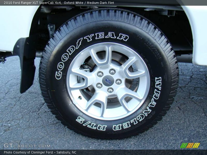 Oxford White / Medium Dark Flint 2010 Ford Ranger XLT SuperCab 4x4