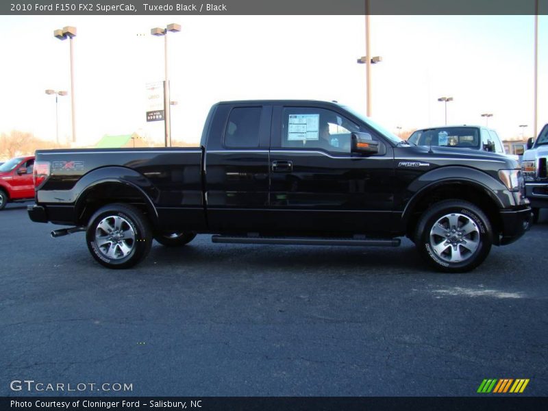Tuxedo Black / Black 2010 Ford F150 FX2 SuperCab
