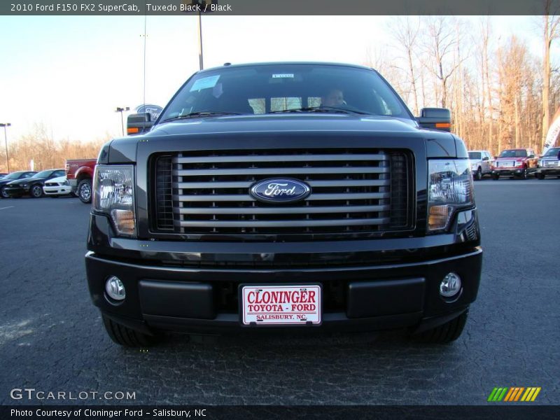 Tuxedo Black / Black 2010 Ford F150 FX2 SuperCab
