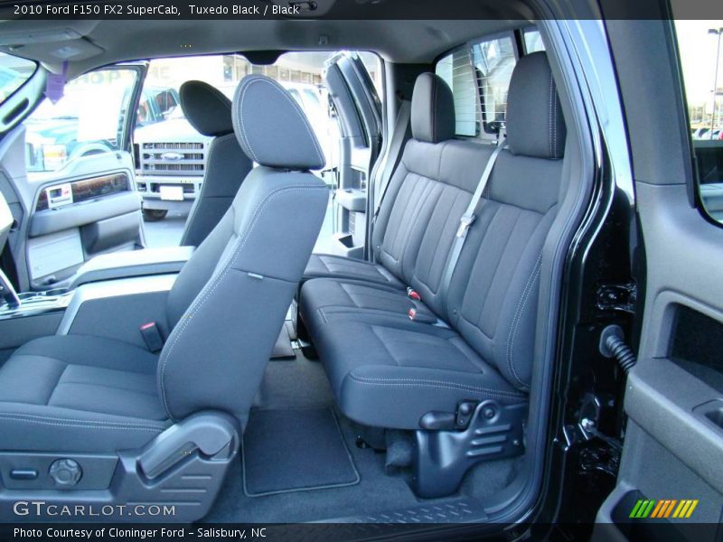 Tuxedo Black / Black 2010 Ford F150 FX2 SuperCab