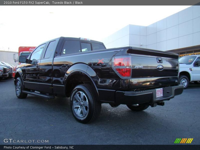 Tuxedo Black / Black 2010 Ford F150 FX2 SuperCab