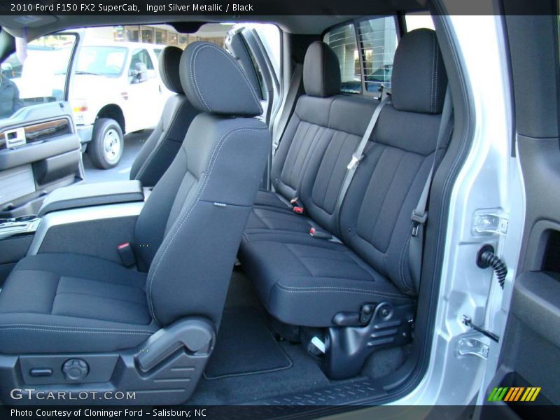 Ingot Silver Metallic / Black 2010 Ford F150 FX2 SuperCab