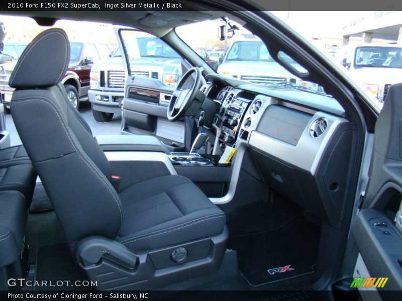 Ingot Silver Metallic / Black 2010 Ford F150 FX2 SuperCab