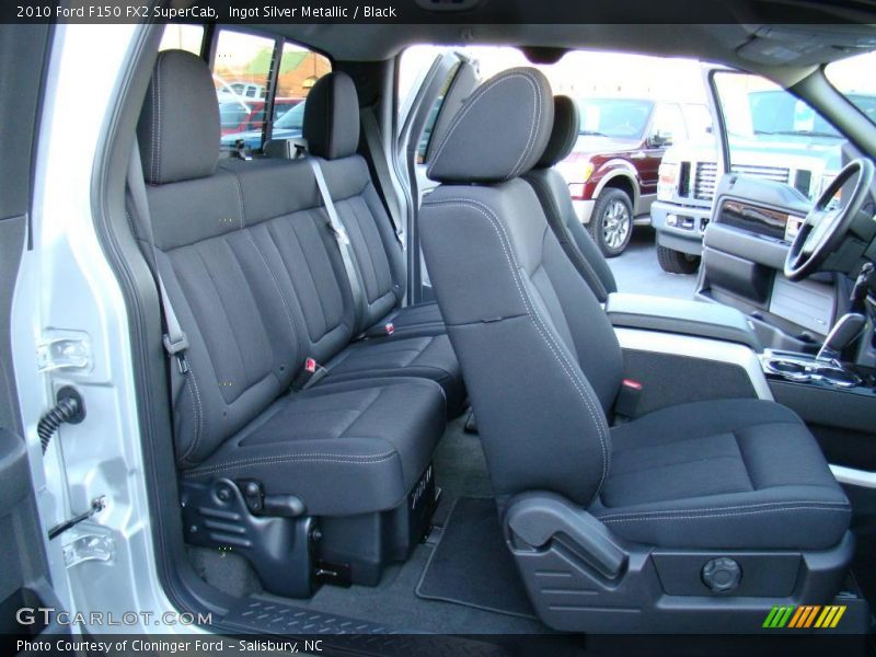 Ingot Silver Metallic / Black 2010 Ford F150 FX2 SuperCab