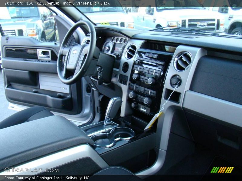 Ingot Silver Metallic / Black 2010 Ford F150 FX2 SuperCab