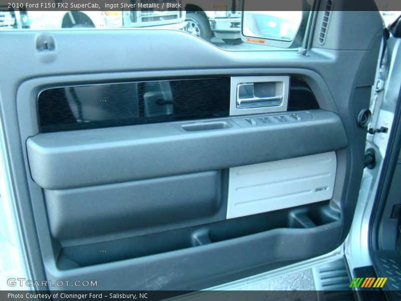 Ingot Silver Metallic / Black 2010 Ford F150 FX2 SuperCab