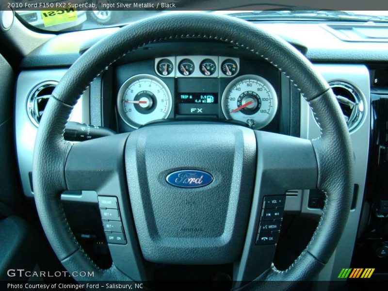 Ingot Silver Metallic / Black 2010 Ford F150 FX2 SuperCab